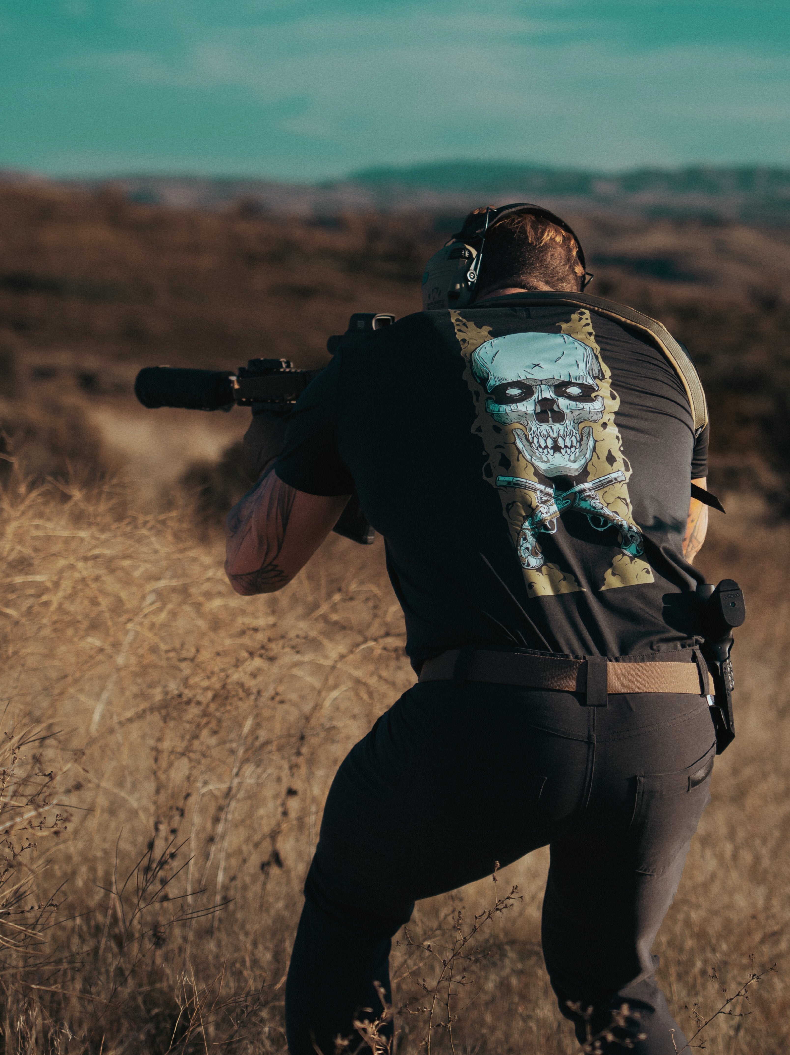 LINEAR x 13TH CRYPT SHIRT "SMOKED"