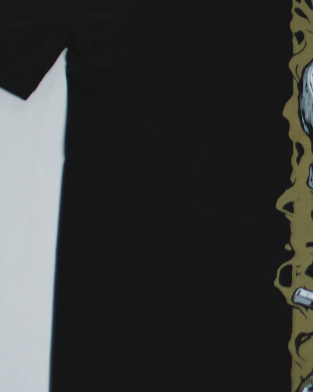 LINEAR x 13TH CRYPT SHIRT "SMOKED"